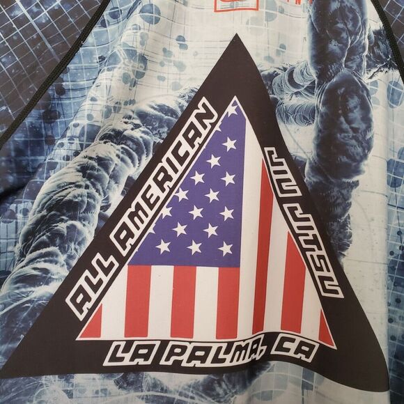Breakpoint Long Sleeve No-Gi Jiu-Jitsu Rash Guard Size M All American Jiu Jitsu - Picture 11 of 16